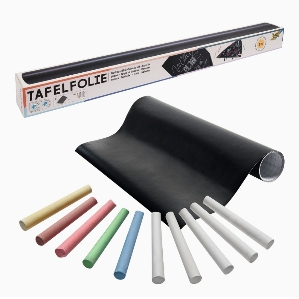 BLACKBOARD foil with 10chalks Transform any surface into a blackboard 45… - Picture 9 of 11